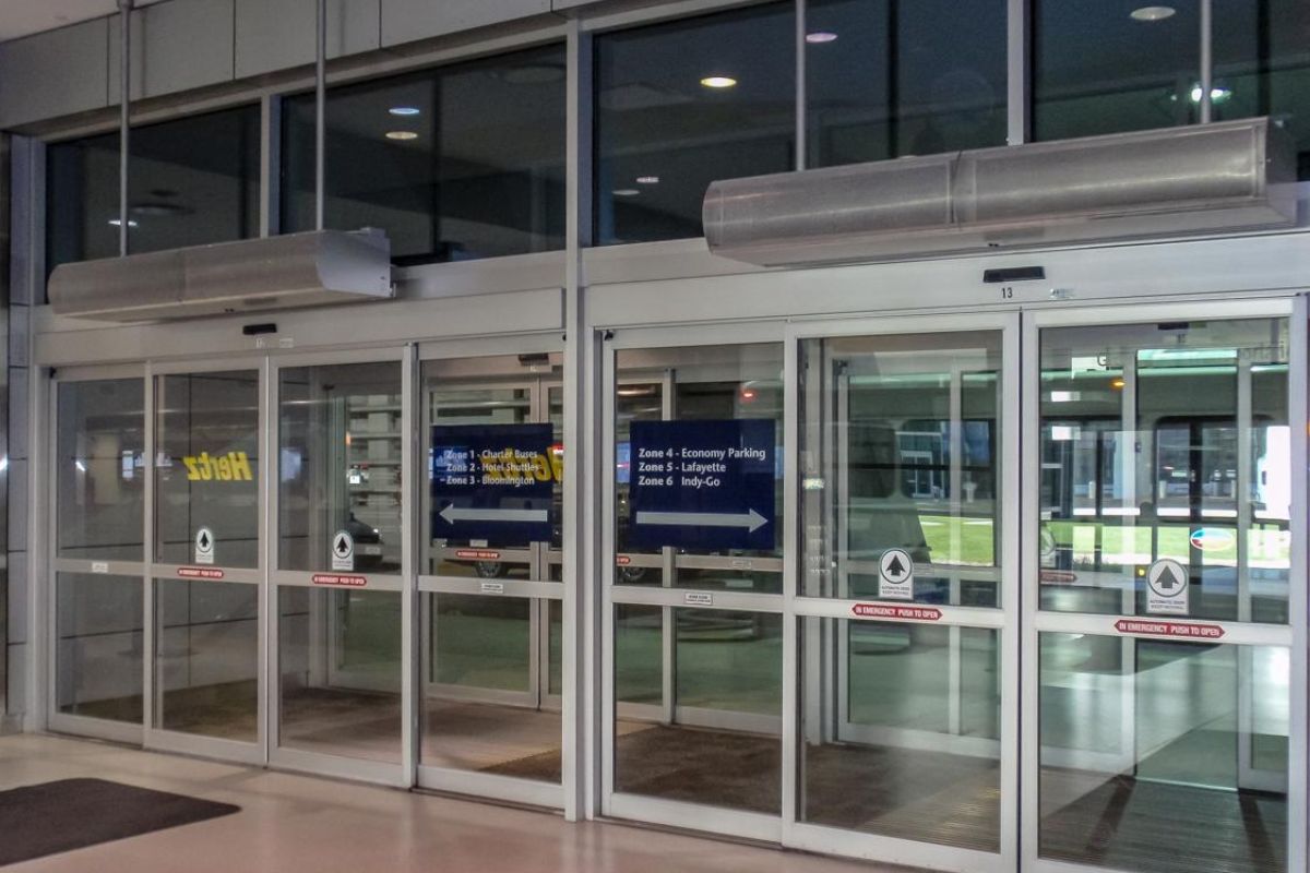 Industrial Air Curtains for Airports  Aviation Facilities  Doddaballapura Apparel Park