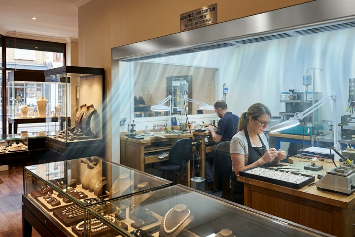 Air Curtains for Jewellery Industry in Peenya