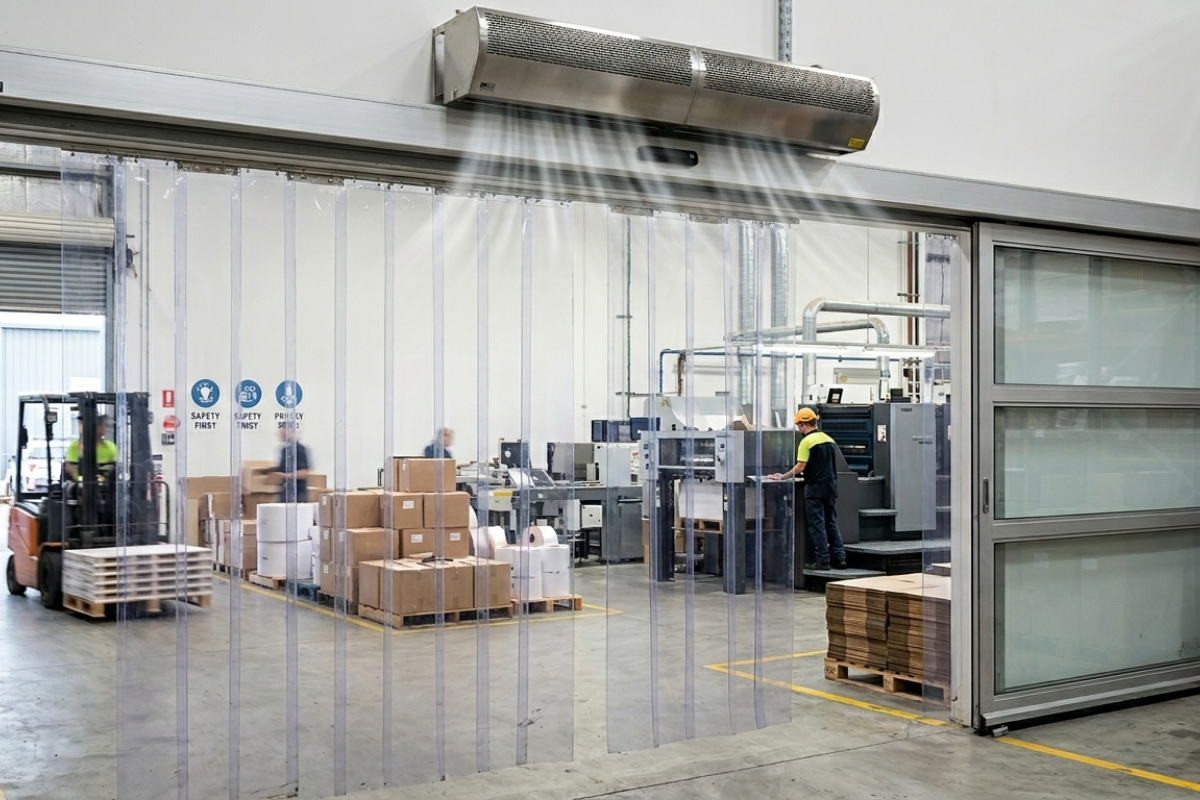 Air Curtains for Printing  Packaging Industry in Whitefield Export Promotion Industrial Park