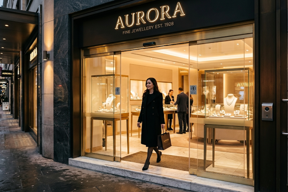 Automatic Sliding Doors for Jewellery Industry in Jigani