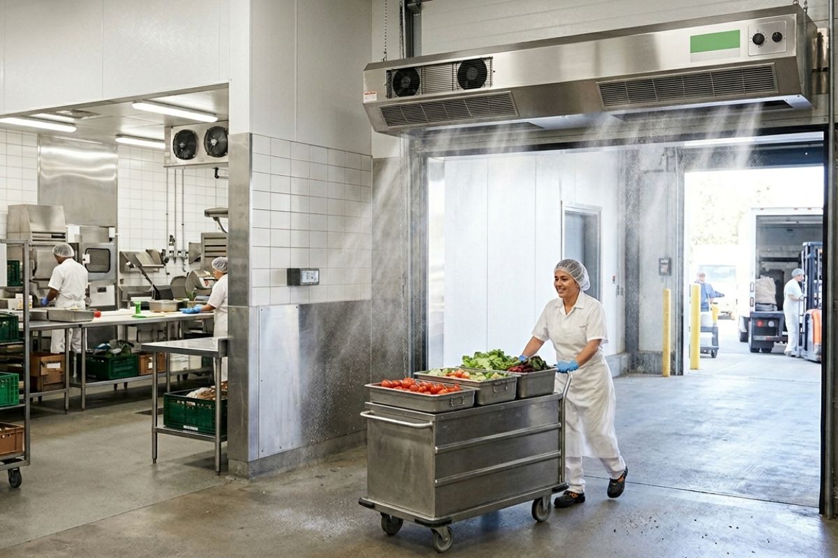 Air Curtains for Food Processing Industry in Kumbalgodu