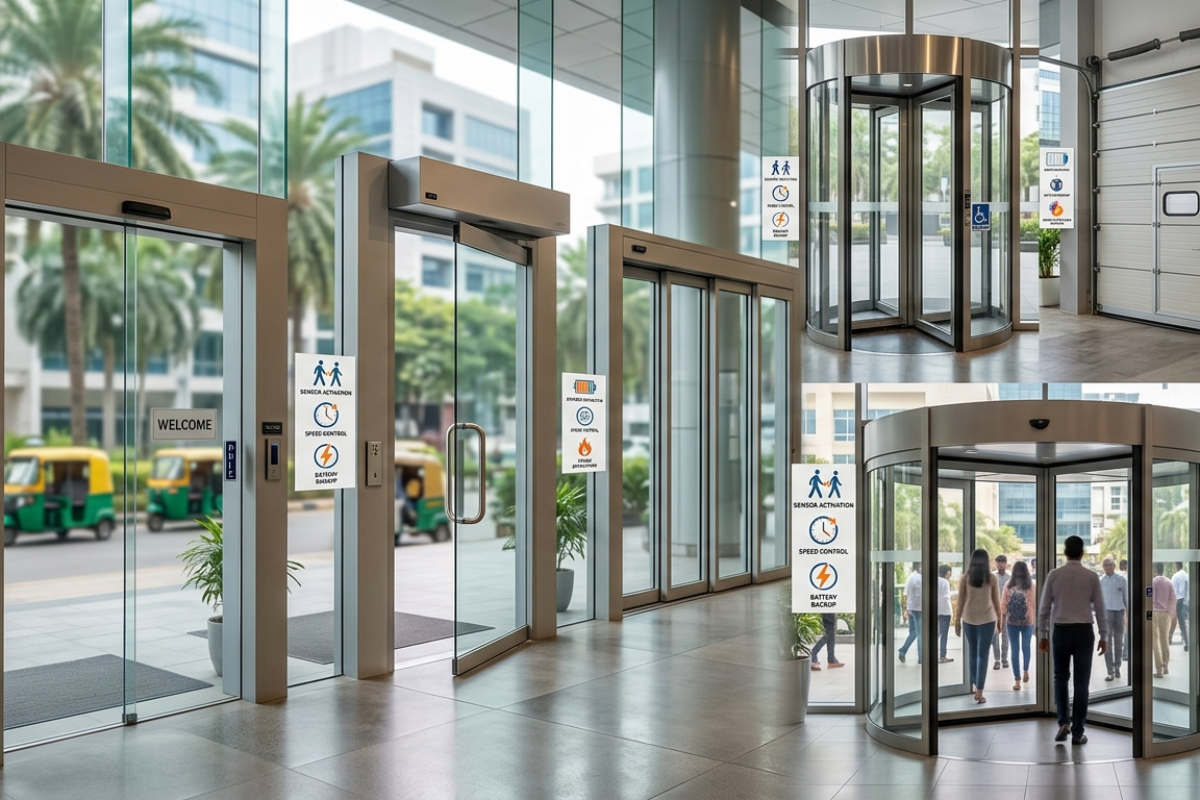 GEZE Automatic Doors for Hospitals in Bangalore