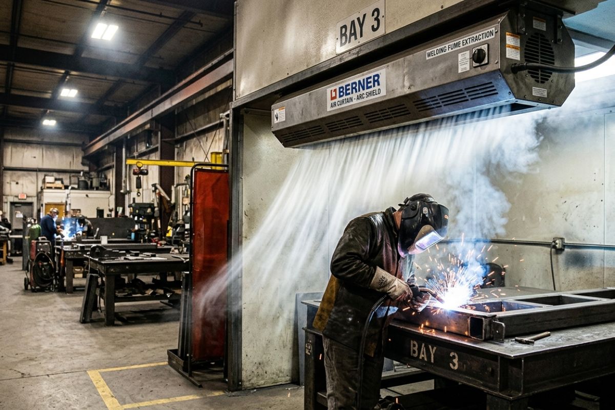 Air Curtains for Welding Bays in Jigani