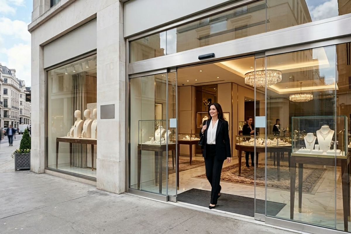 Automatic Sliding Doors for Jewellery Showrooms in Mumbai