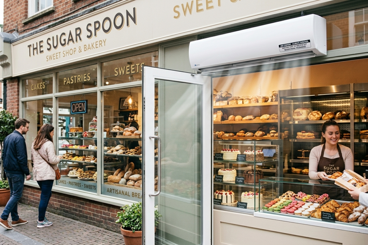 Air Curtains for Sweet Shops  Bakeries in Electronic City