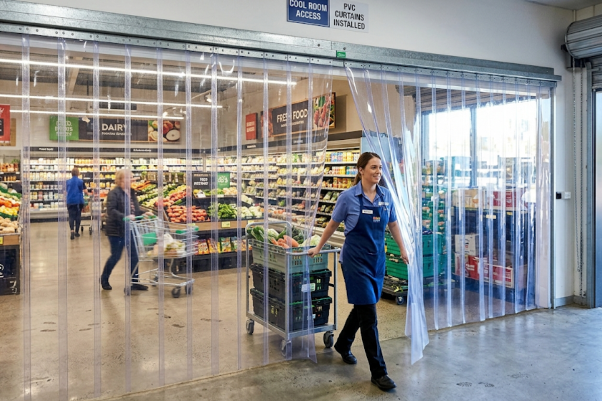 PVC Strip Curtains for Supermarkets in Bommasandra