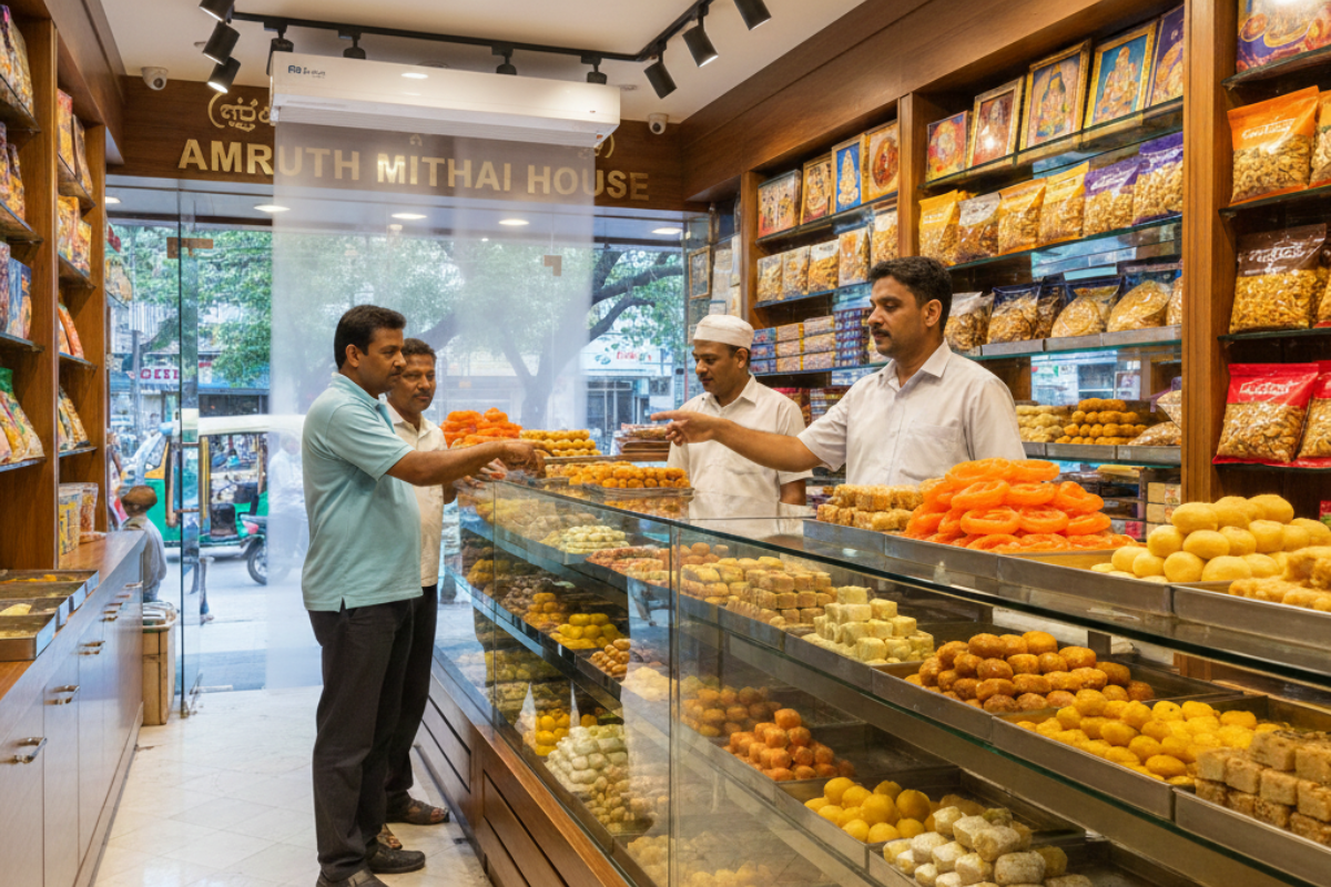 Air Curtains for Sweet Shops in Bangalore