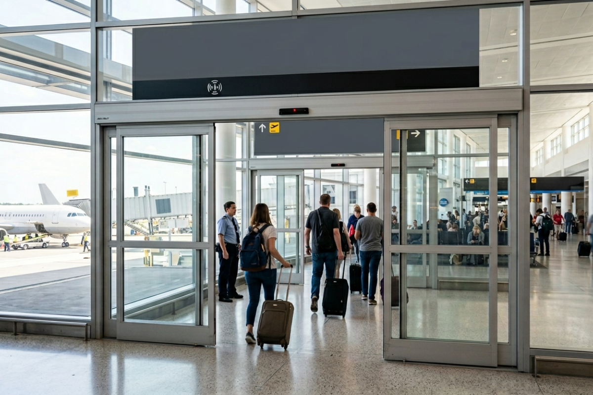 Automatic Sliding Doors for Airports  Aviation in Hoskote