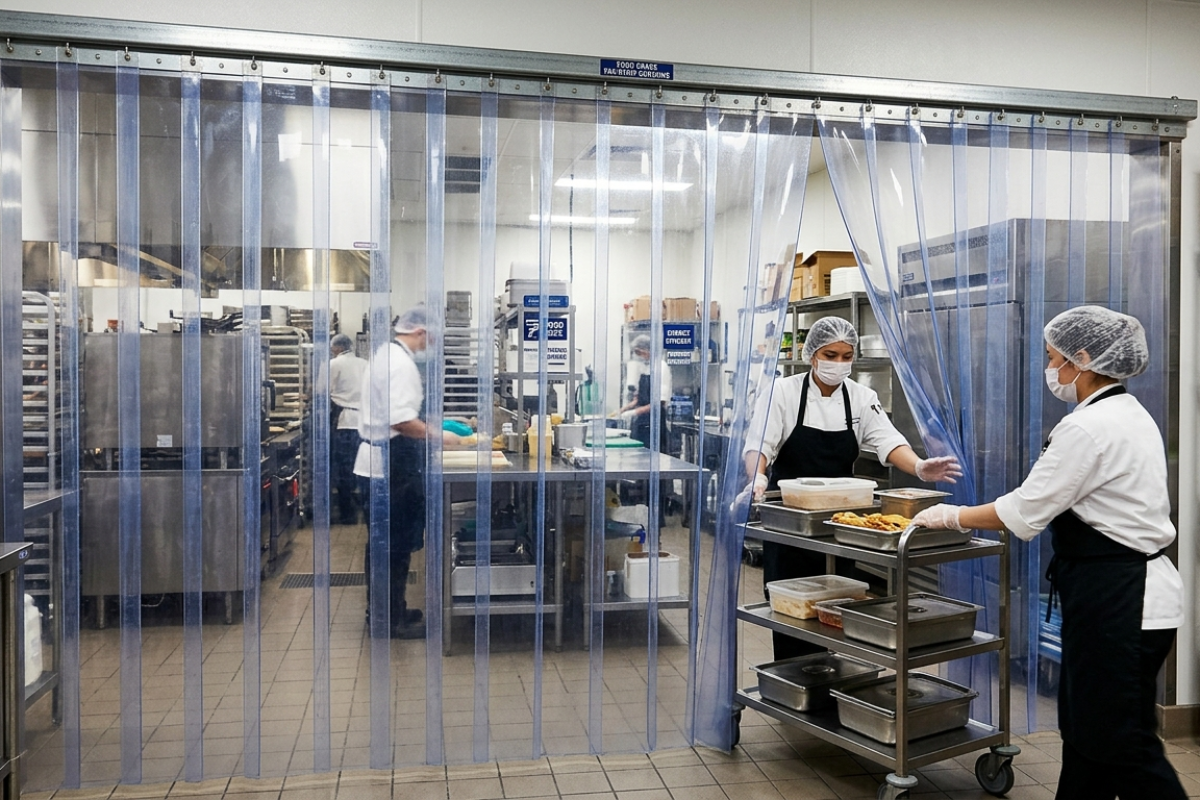 PVC Strip Curtains for Food  Beverage Units in Mumbai