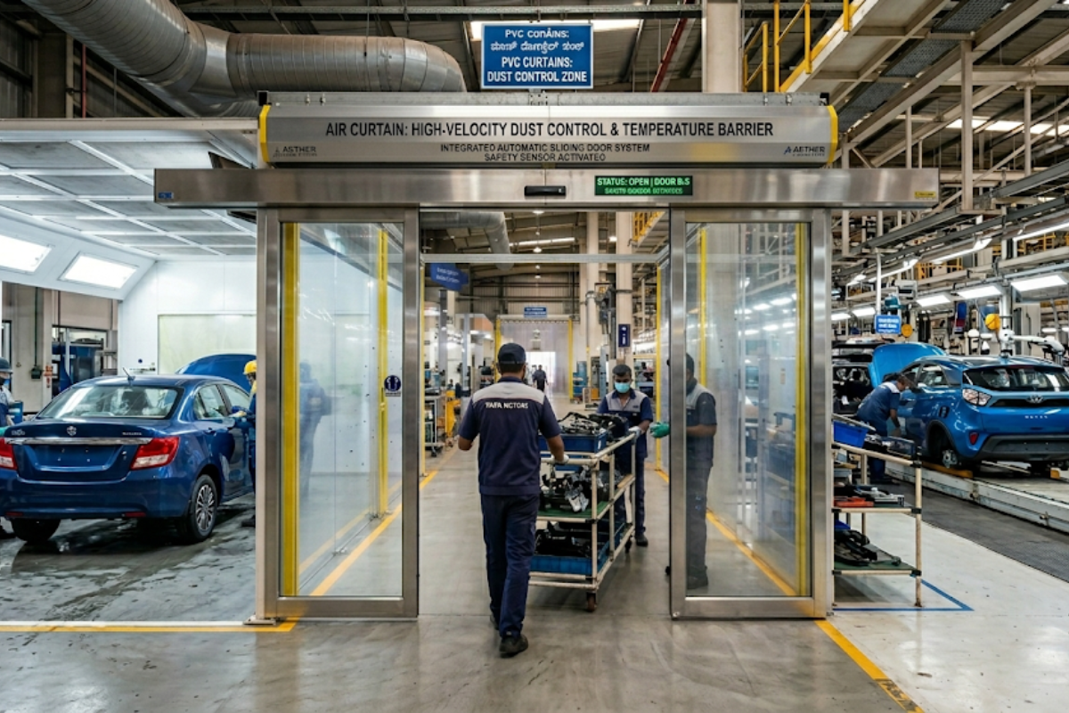 Automatic Sliding Doors for Automobile Industry in Jigani