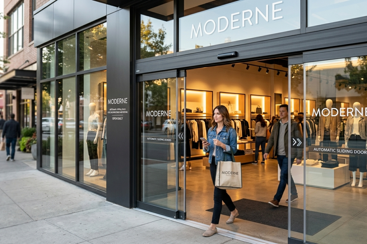 Automatic Sliding Doors for Showrooms  Retail in Hoskote