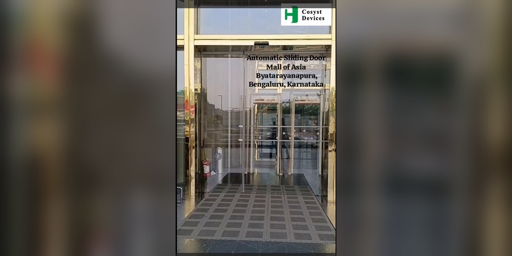 Automatic Sliding Door – Mall of Asia, Bengaluru