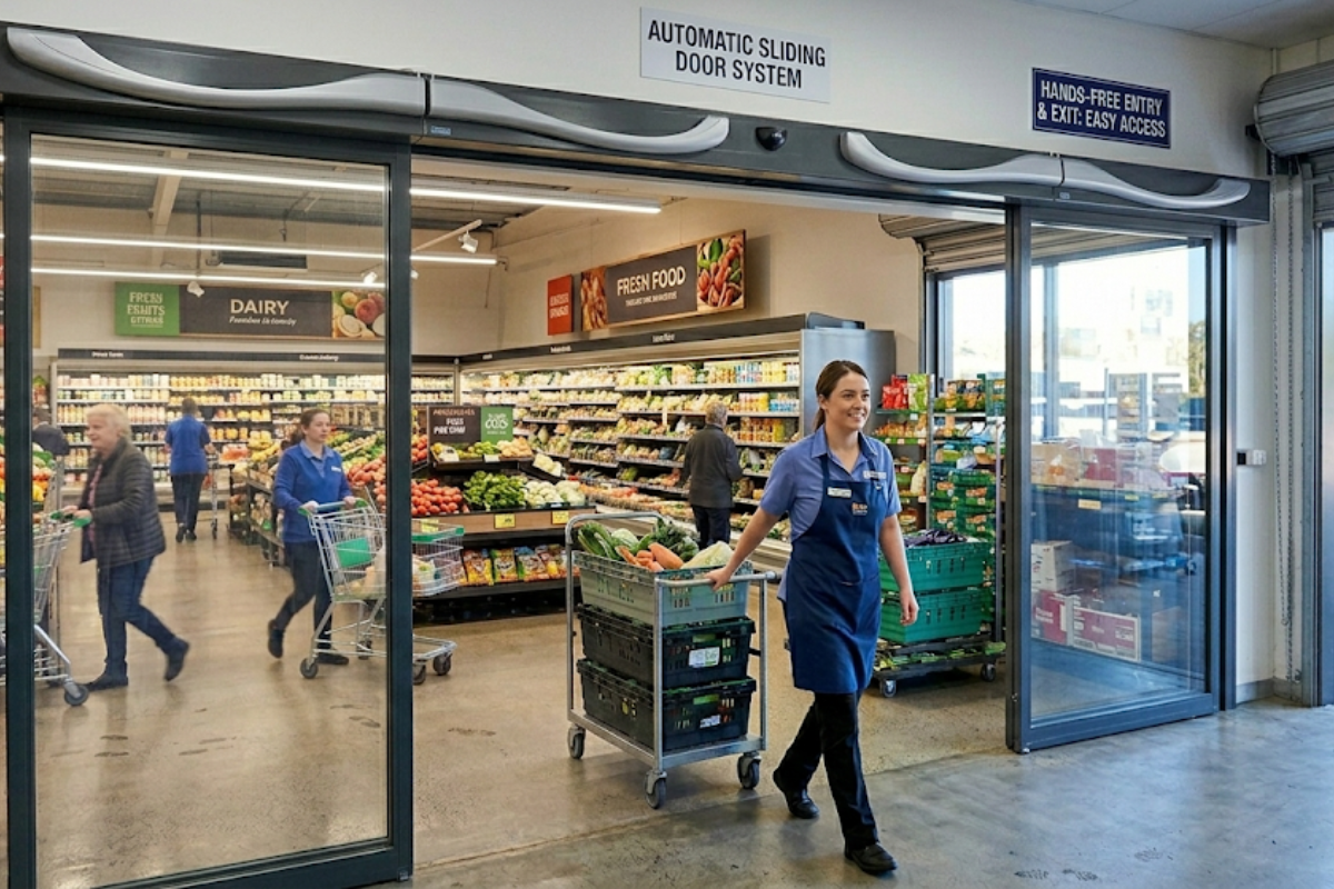 Automatic Sliding Doors for Supermarkets in Bommasandra
