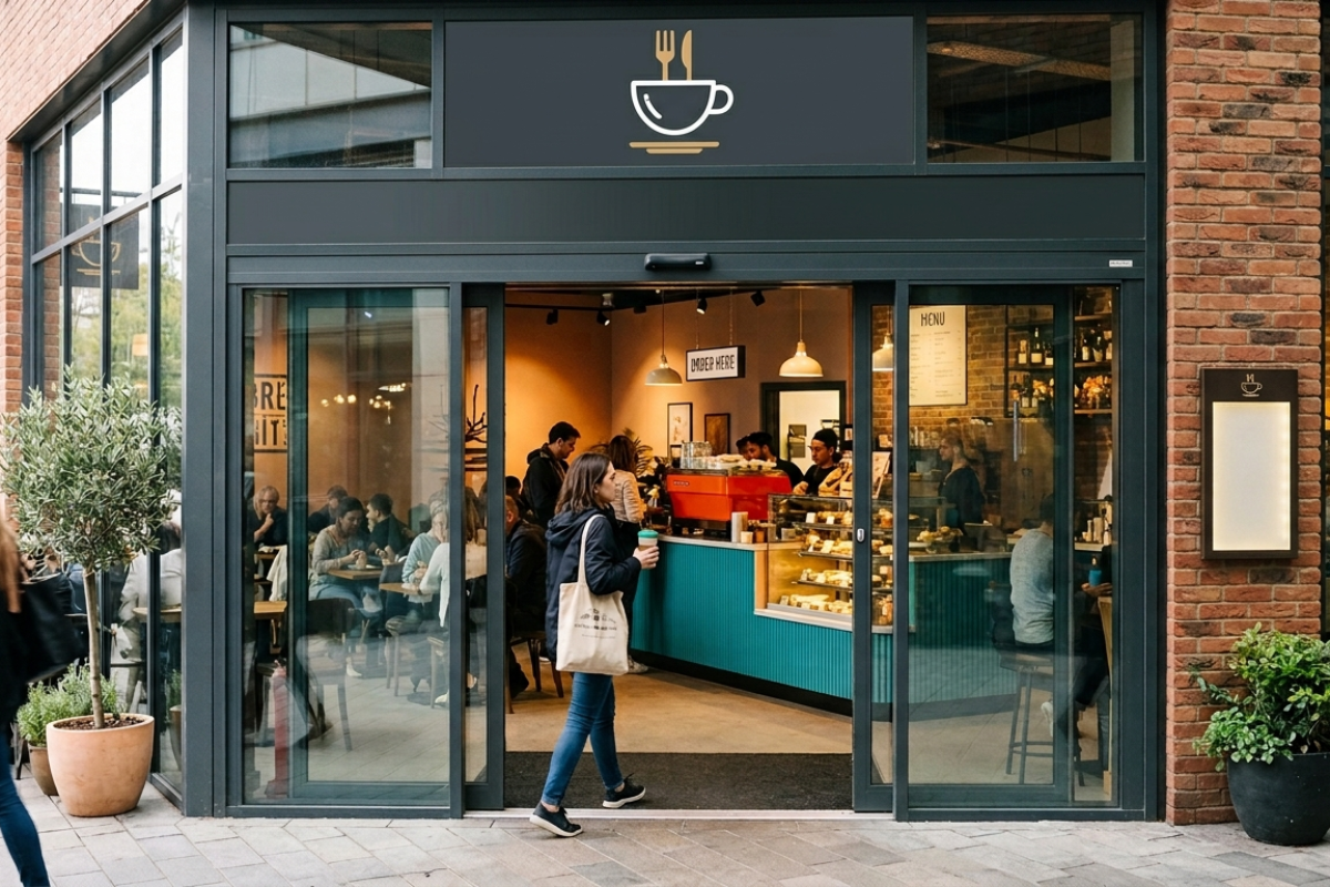 Automatic Sliding Doors for Food  Beverage Units in Mumbai