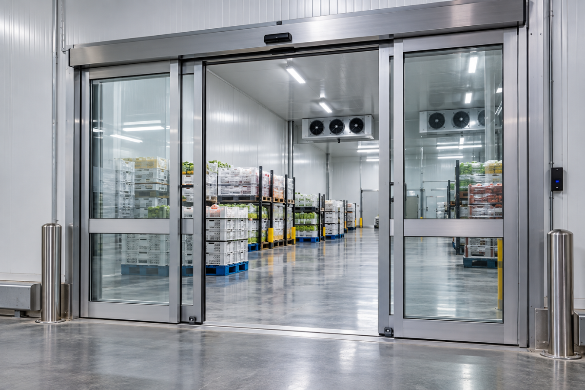 Automatic Sliding Doors for Cold Storage Units in Bidadi