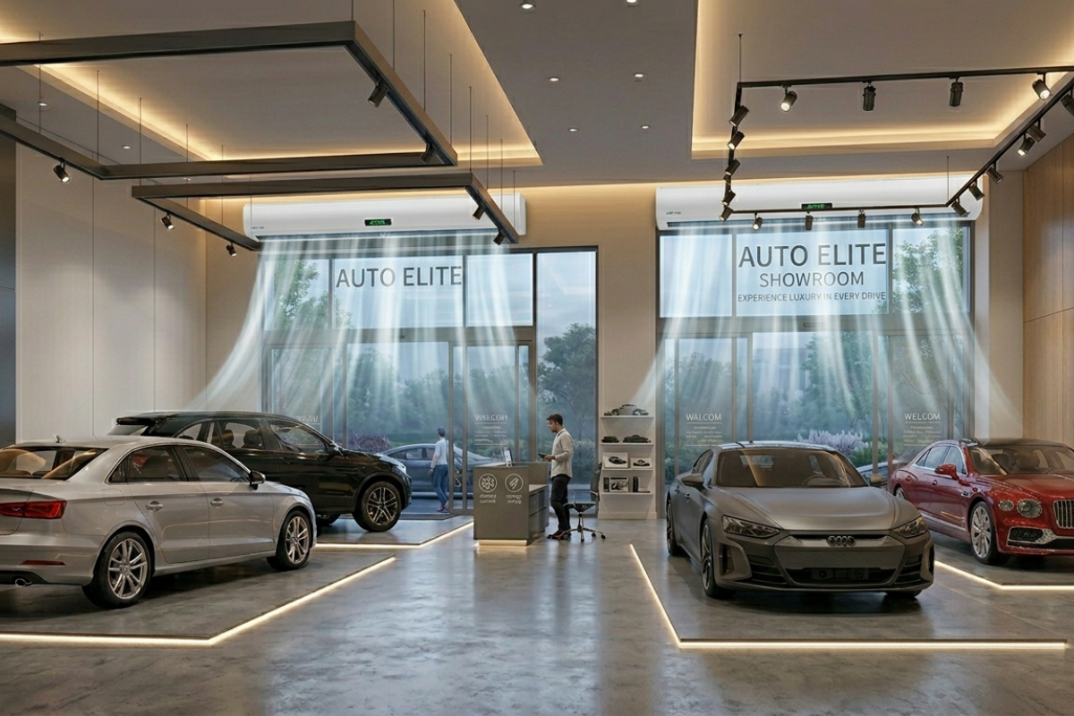 Air Curtains for Showrooms  Retail in Jigani