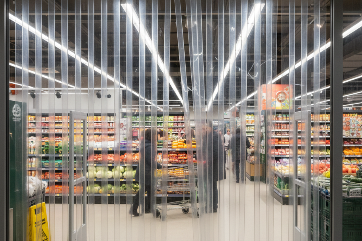 PVC Strip Curtains for Supermarkets in Mumbai