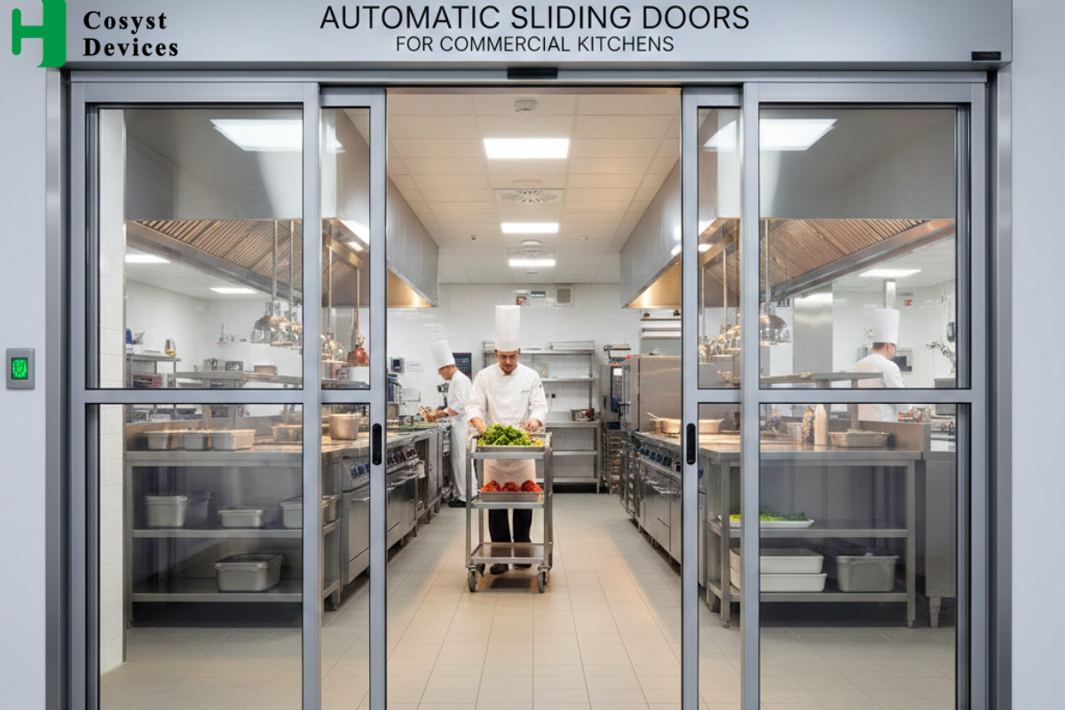 Automatic Sliding Doors for Food Processing Industry in Hoskote