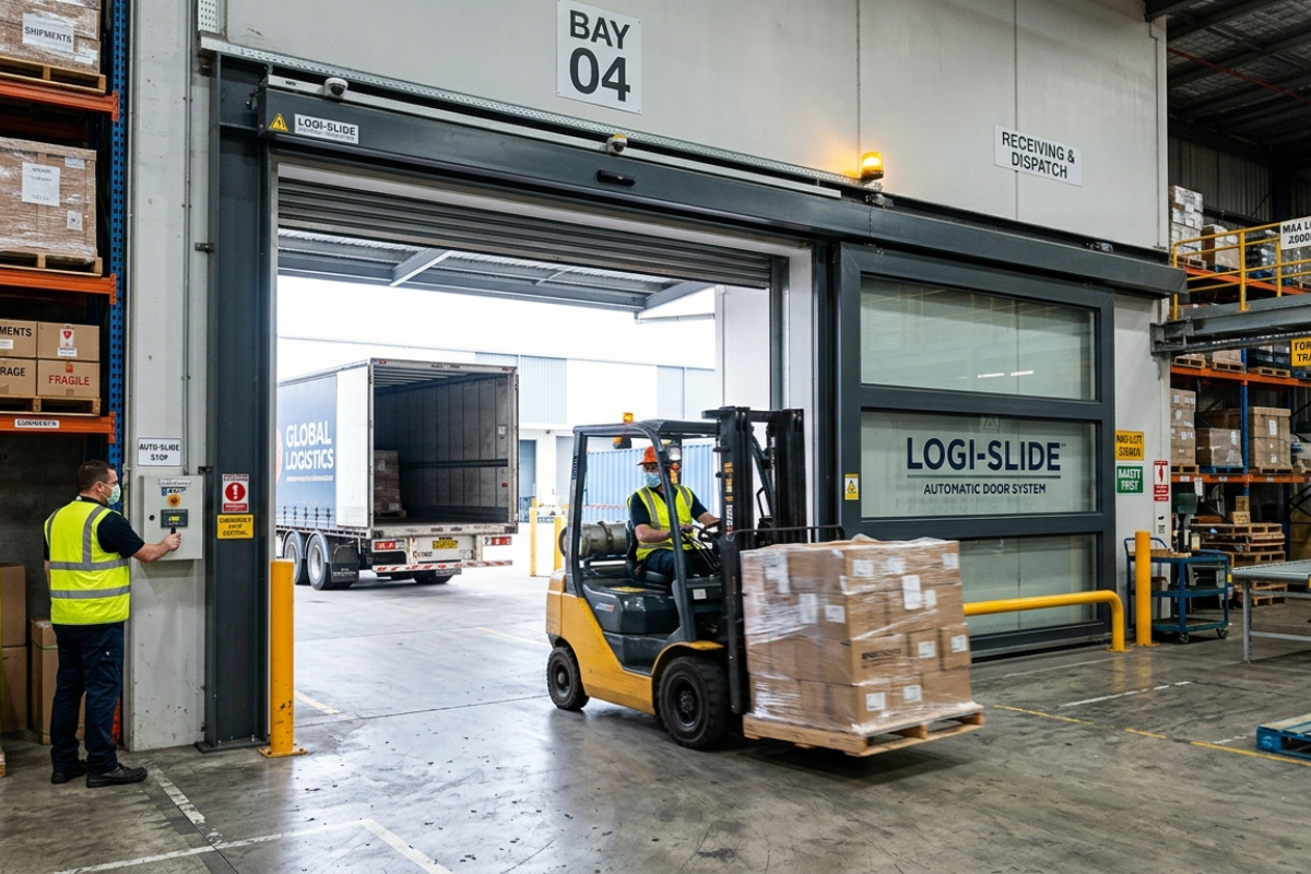 Automatic Sliding Doors for Logistics  Warehousing in Hoskote