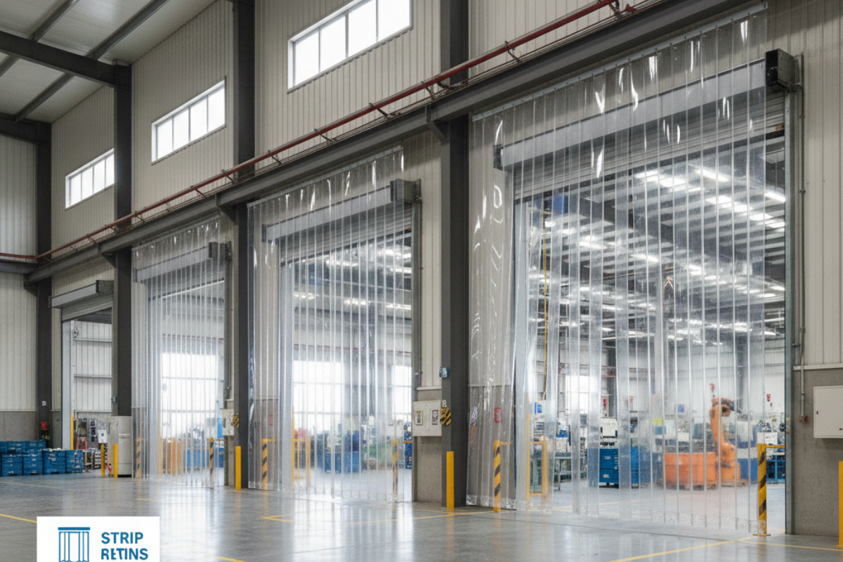 PVC Strip Curtains for Manufacturing Units in Peenya