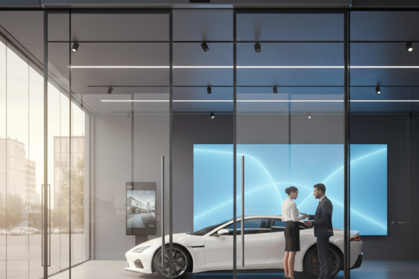 Automatic Sliding Doors for Showrooms