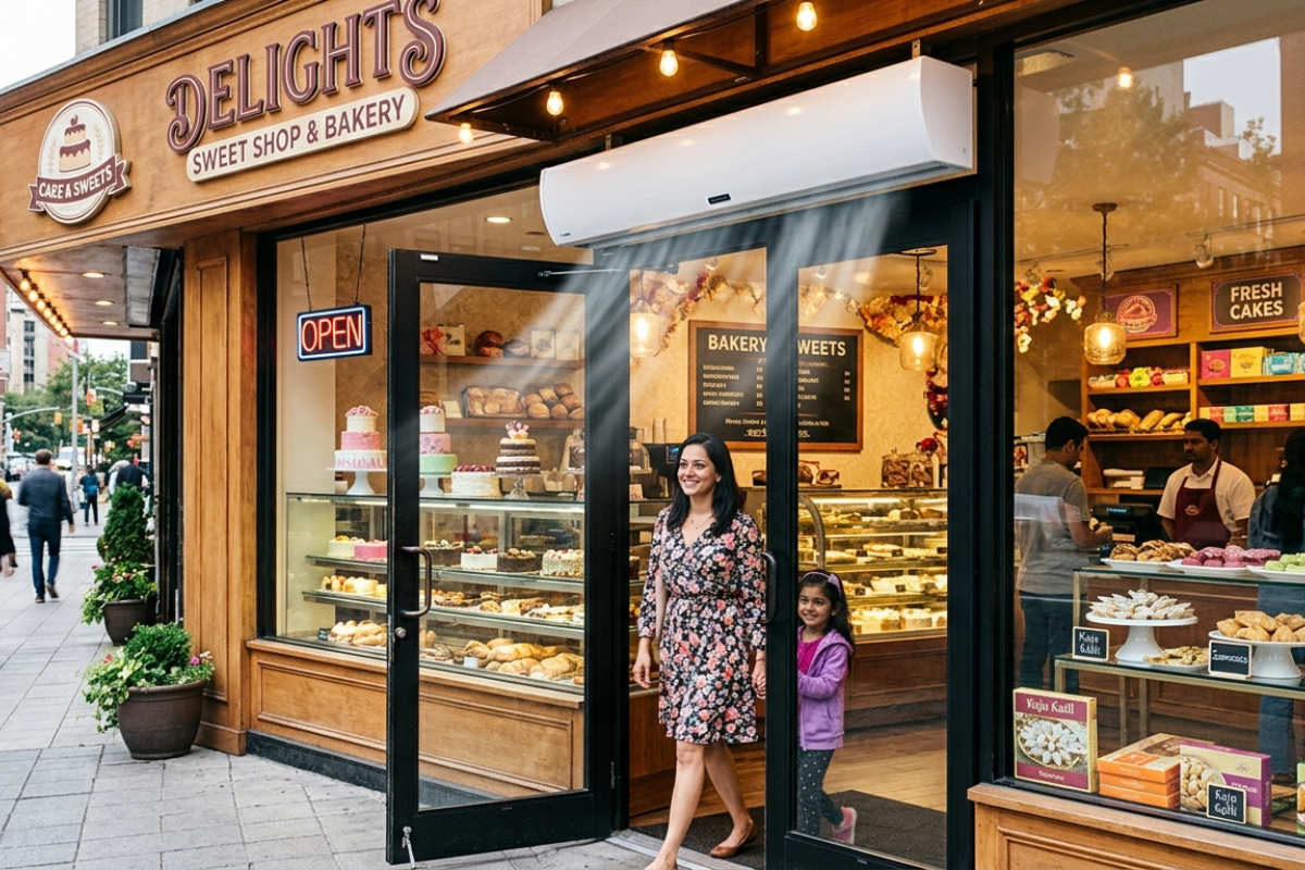 Air Curtains for Sweet Shops  Bakeries in Hoskote