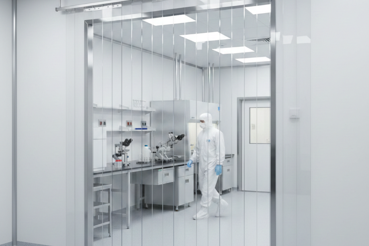 PVC Strip Curtains for Pharmaceutical Industry in Hoskote