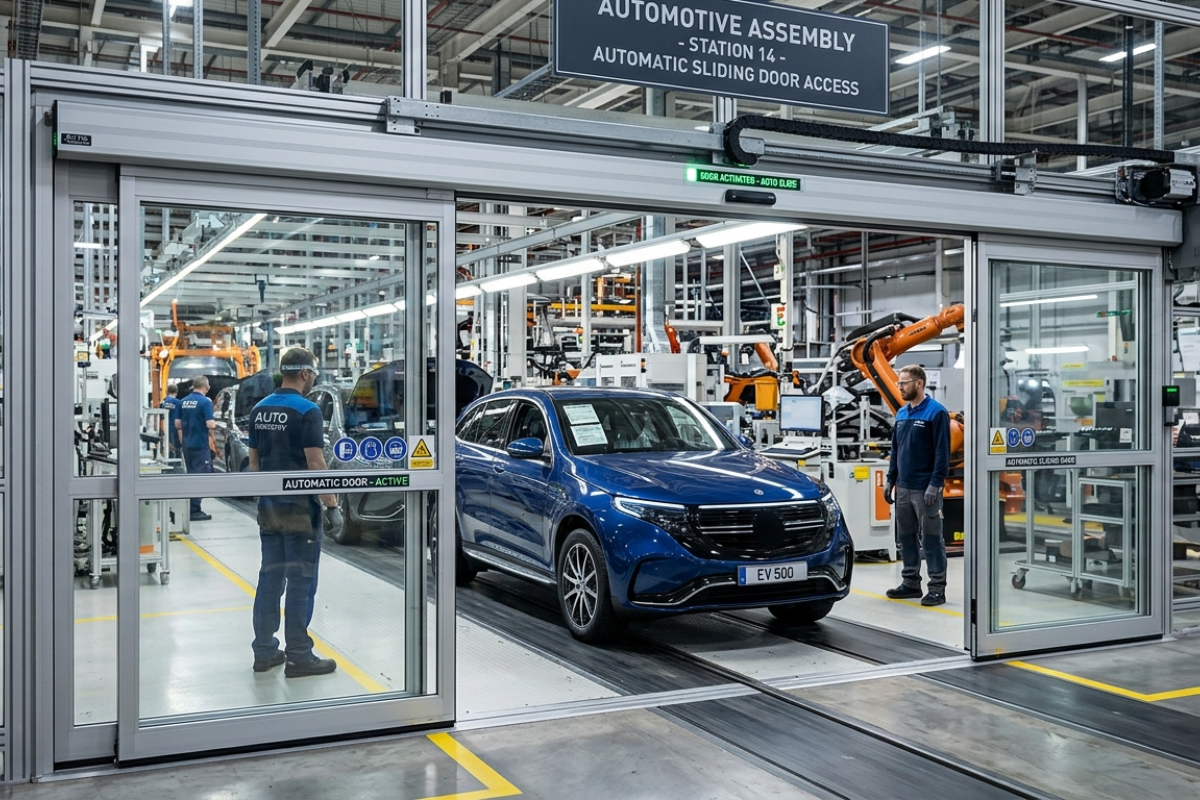 Automatic Sliding Doors for Automobile Industry in Hoskote