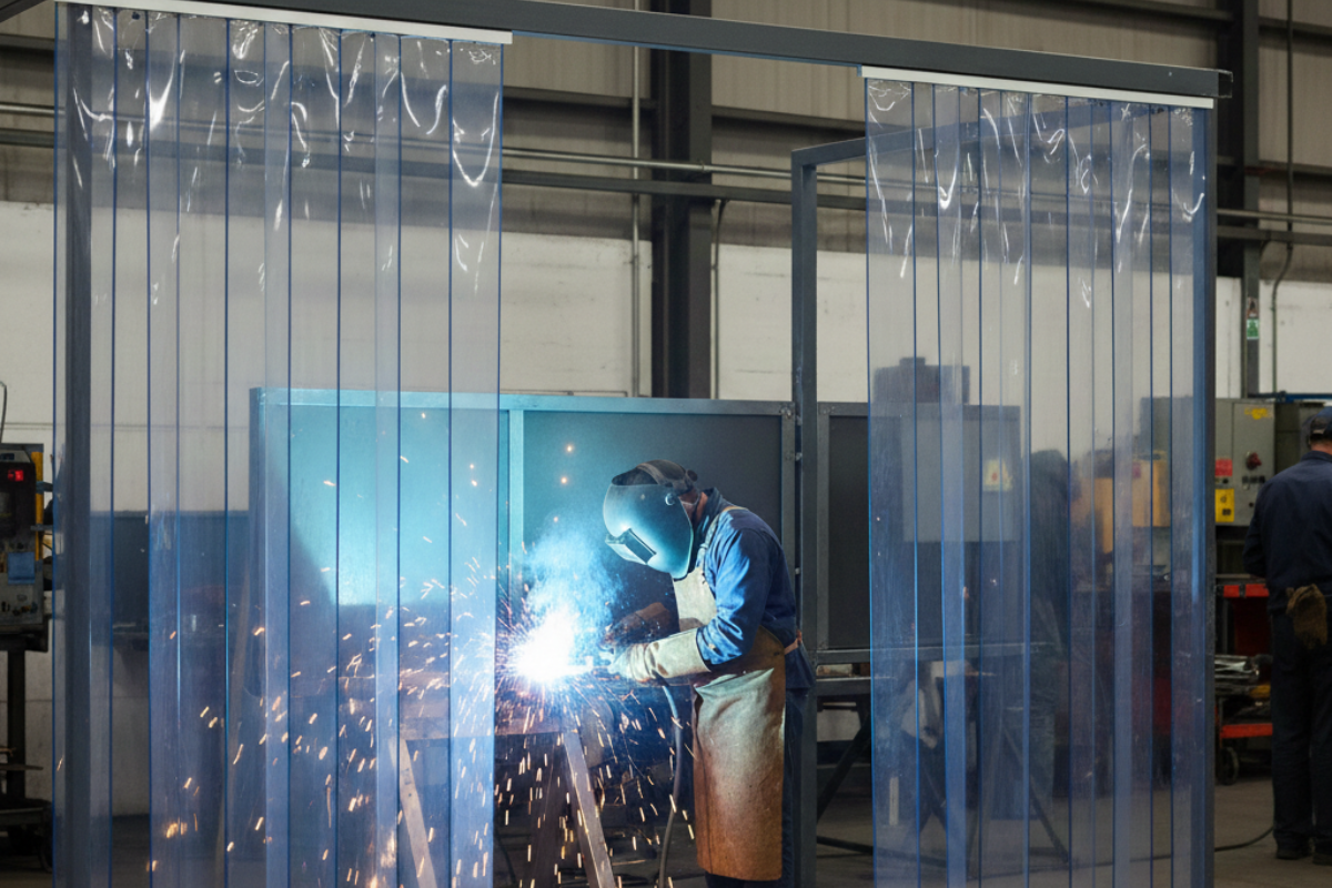 PVC Strip Curtains for Welding Bays in Bangalore