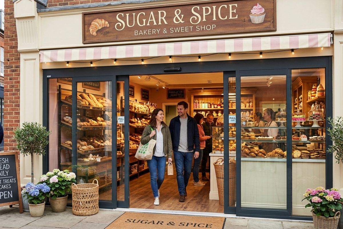 Automatic Sliding Doors for Sweet Shops and Bakeries in Jigani