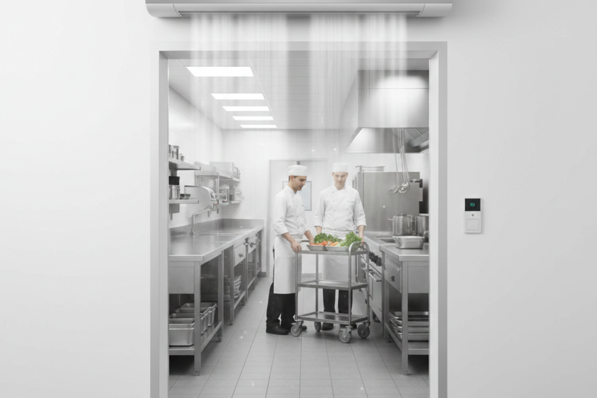 Air Curtains for Commercial Kitchens in Whitefield Export Promotion Industrial Park