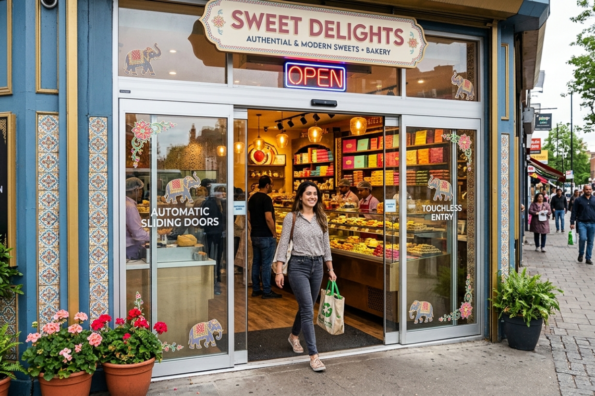 Automatic Sliding Doors for Sweet Shops in Mumbai