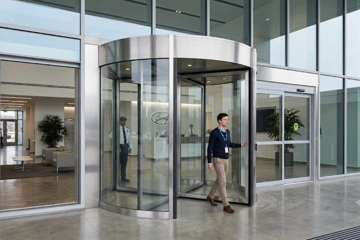 GEZE Revolving Doors in Bangalore