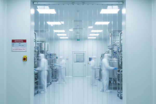 PVC Strip Curtains for Pharmaceutical Industry