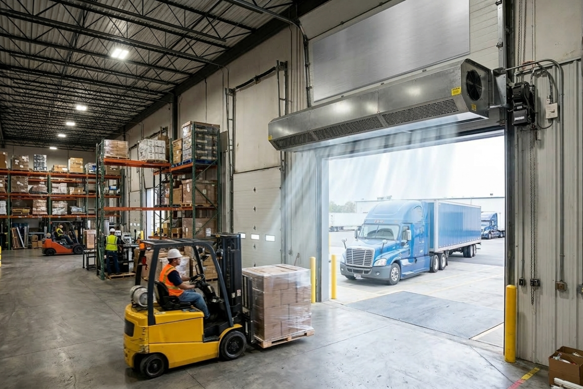 Air Curtains for Logistics  Warehousing in Doddaballapura Apparel Park