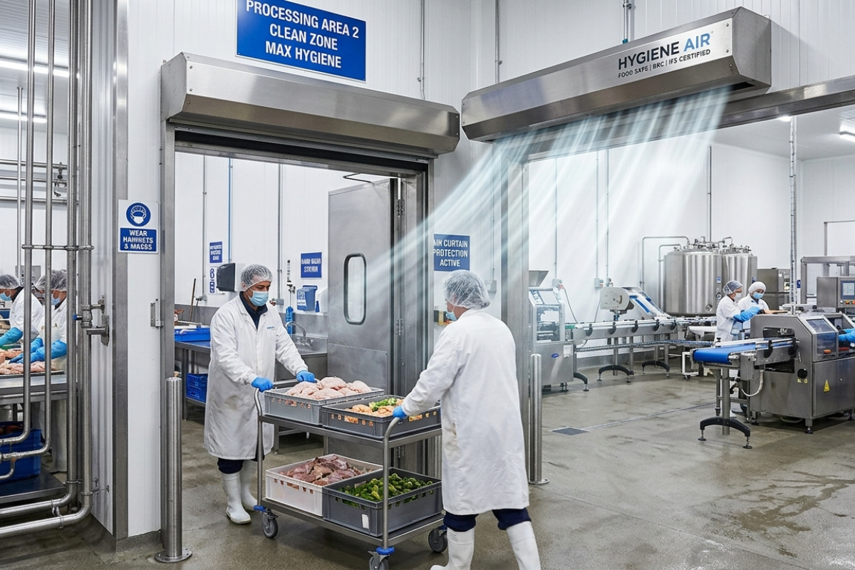 Air Curtains for Food Processing Industry in Andheri MIDC