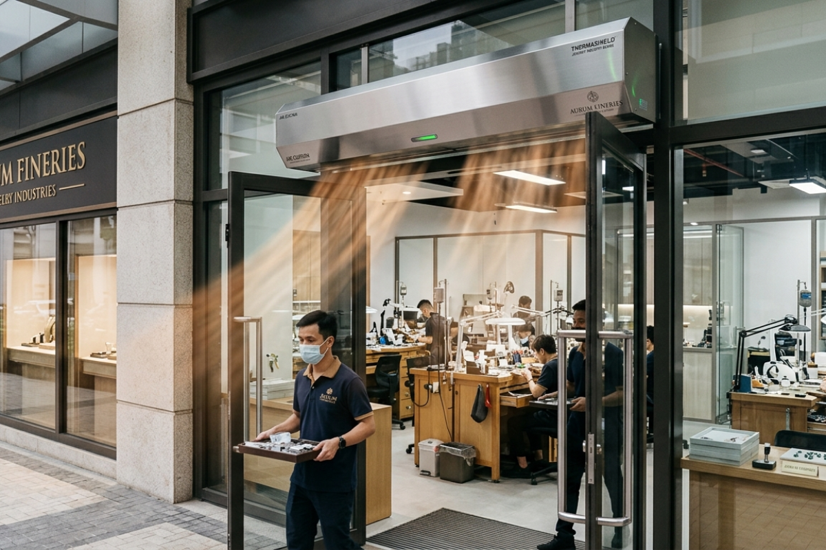 Air Curtains for Jewellery showrooms in Mumbai