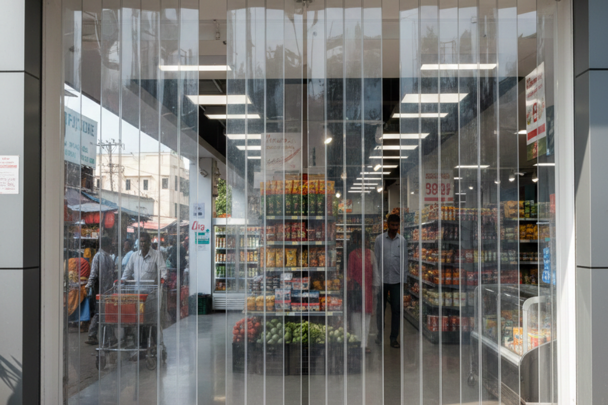 PVC Strip Curtains for Supermarkets in Peenya Bangalore