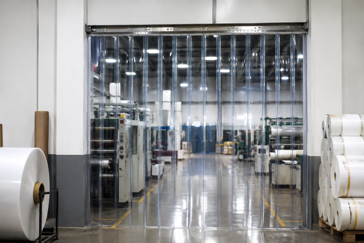 PVC Strip Curtains for Printing  Packaging Industry in Hoskote