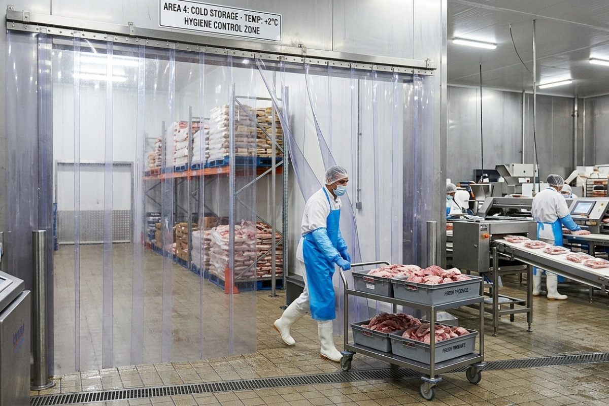 PVC Strip Curtains for Food Processing Industry in Andheri MIDC