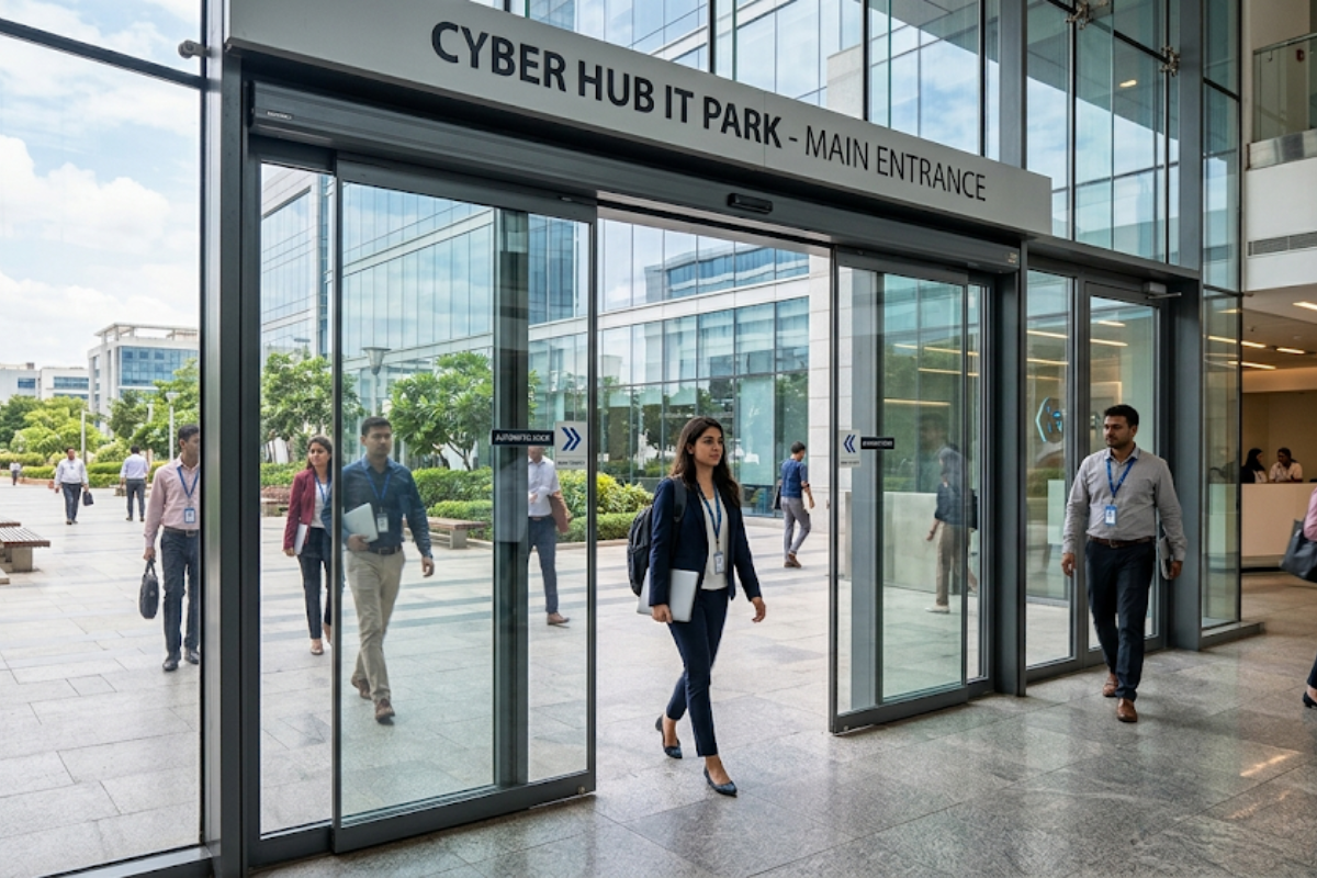 GEZE Automatic Doors for IT Parks in Bangalore