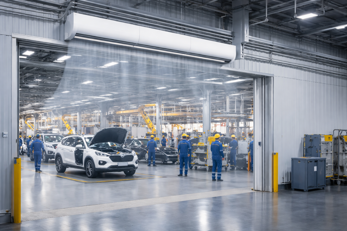 Air Curtains for Automobile Industry in Peenya