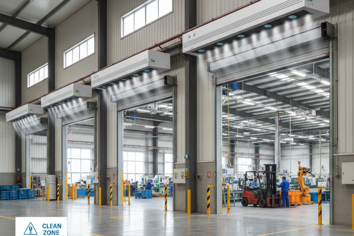 Air Curtains for Manufacturing Units in Peenya