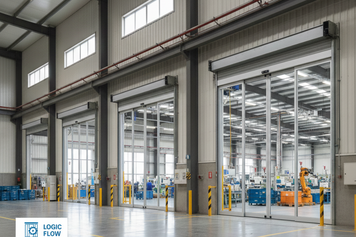 Automatic Sliding Doors for Industrial Logistics in Mumbai