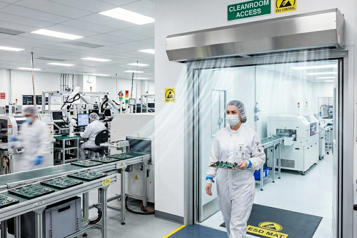 Air Curtains for Electronics Industry in Hoskote