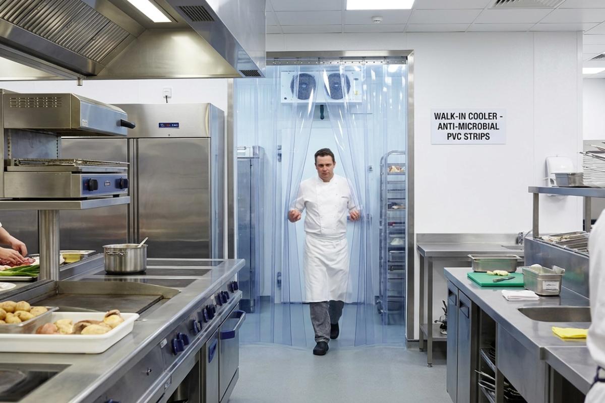 PVC Strip Curtains for Commercial Kitchens in Peenya