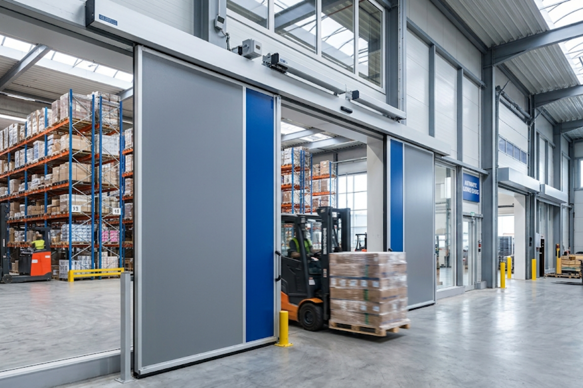 Automatic Sliding Doors for Logistics Warehousing in Peenya
