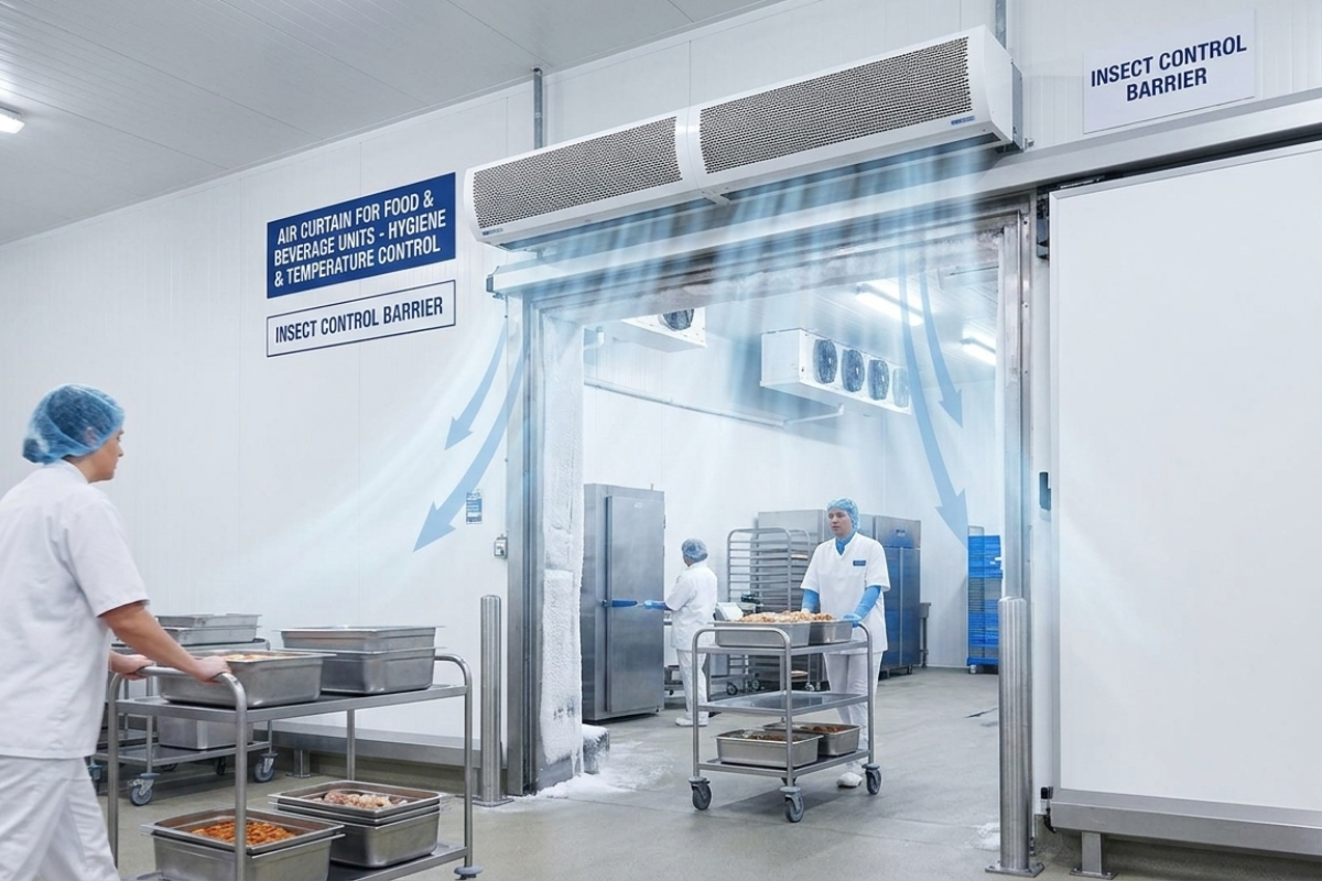 Air Curtains for Food  Beverage Units in Bangalore