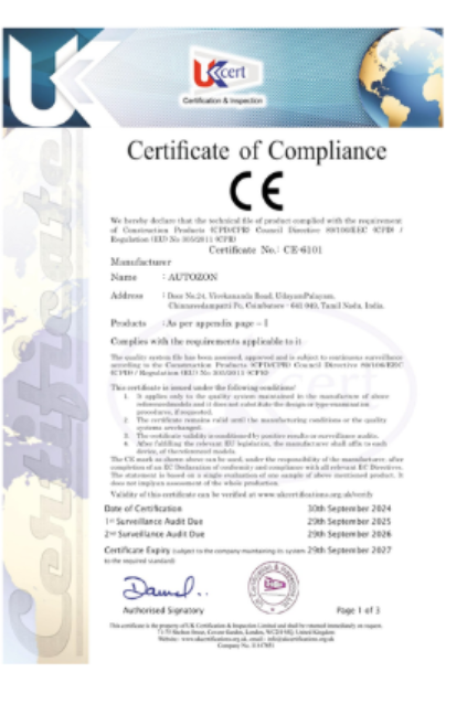 CE Certification