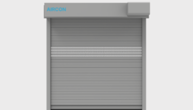 galvanized single wall rolling shutter